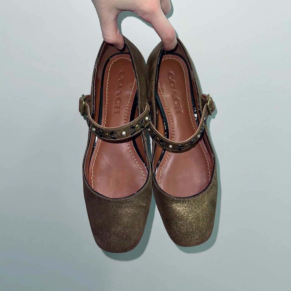 Coach mary-jane flats